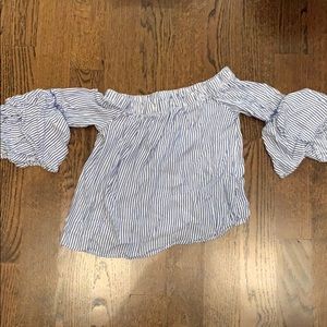 Off the shoulder shirt